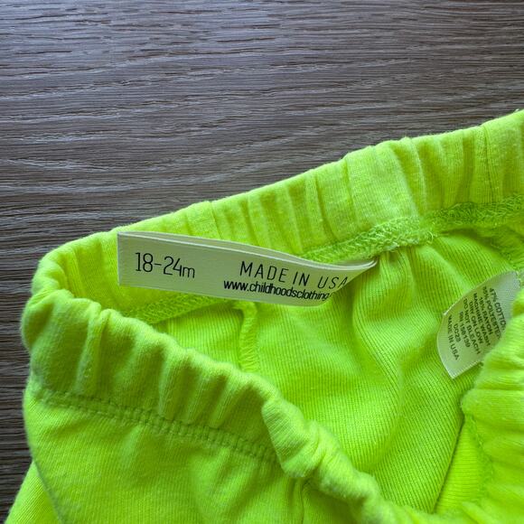 Childhoods Clothing Neon Leggings - Size 18-24m - Picture 2 of 6